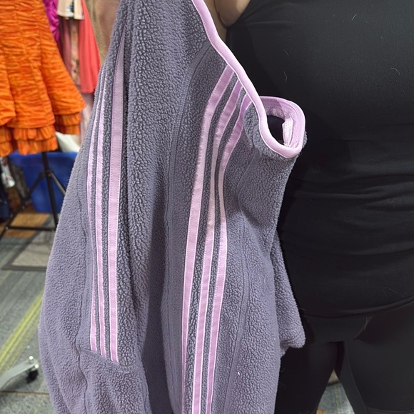 Accessories - Women's Purple and Pink Fleece Jacket